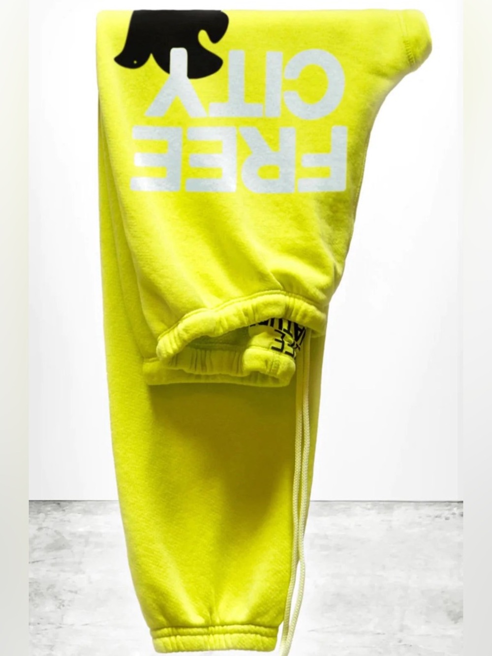 NWT Free City Sweatpants Glow Yellow